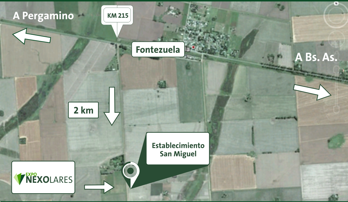 Mapa san miguel expo nexo lares soja 2018